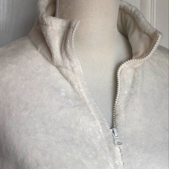 White Fleece jacket - Picture 3 of 5
